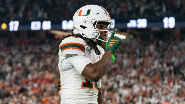 Miami WR Malachi Toney gets his Heisman campaign started early